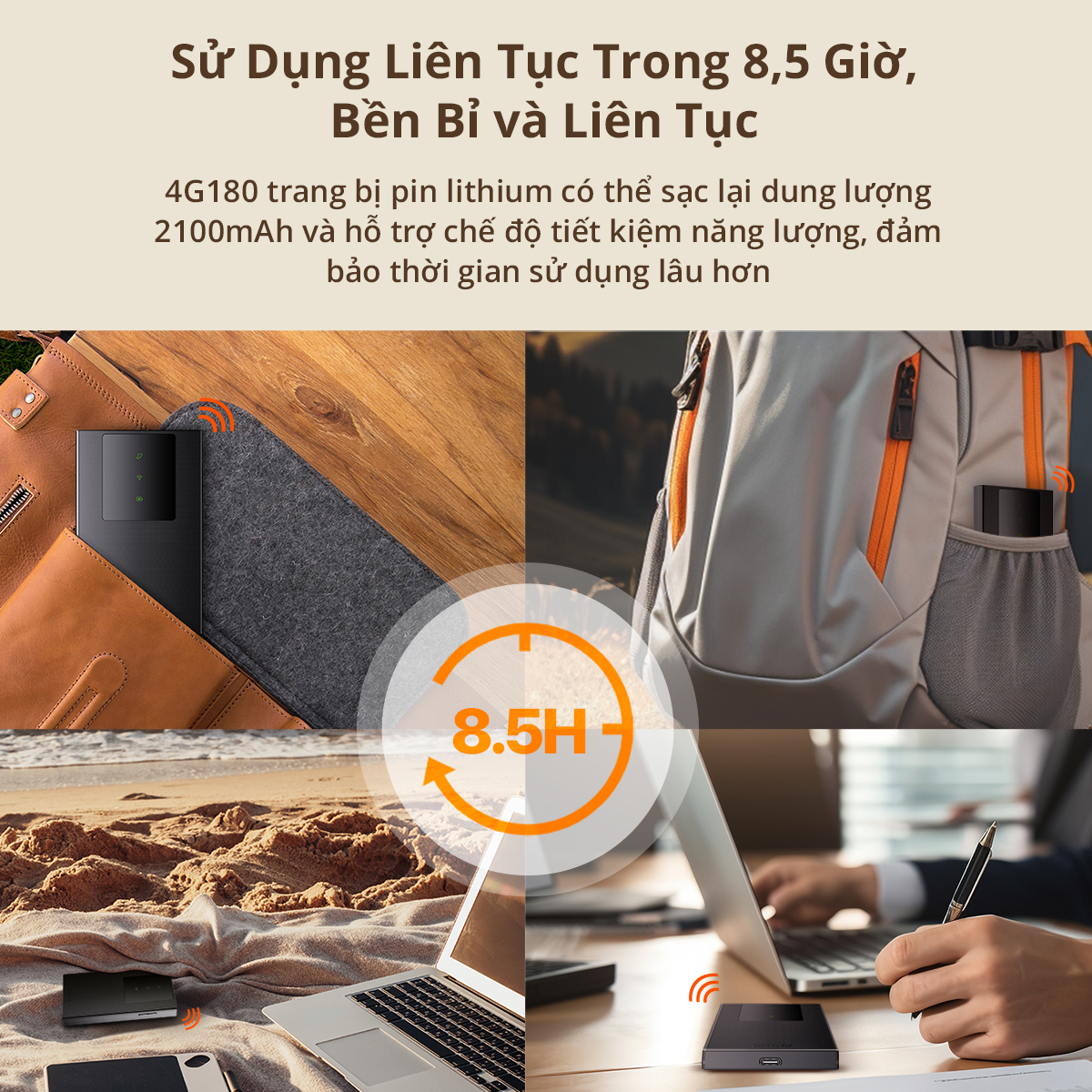 Bộ Phát Wifi Tenda 4G LTE 4G180 - Chi tiết