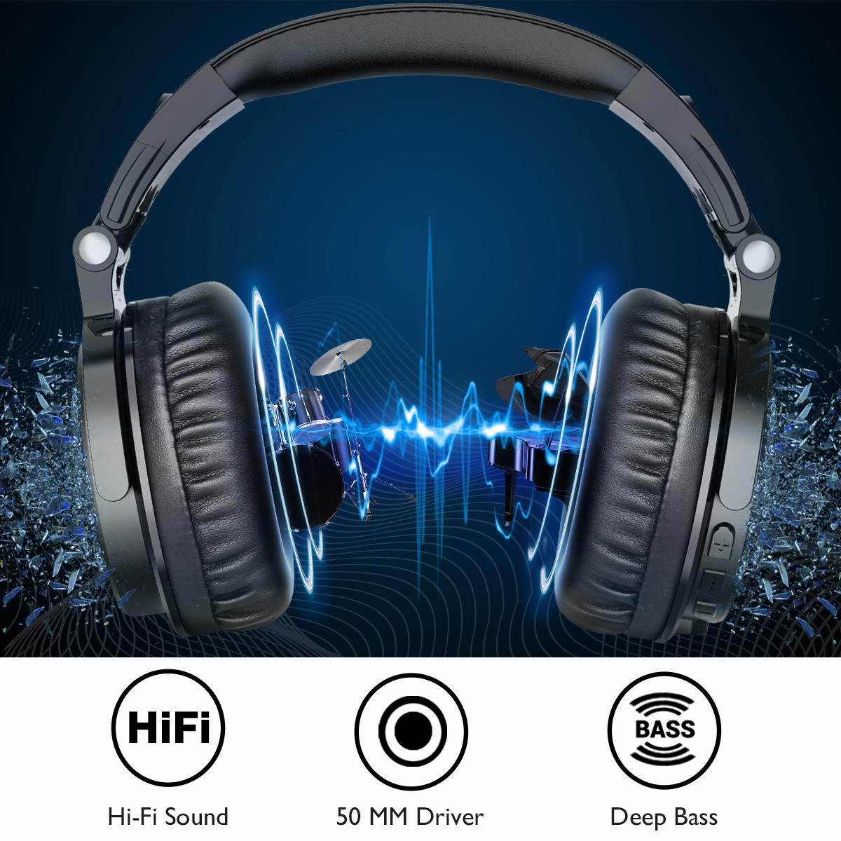 Mô tả Tai Nghe Oneodio Studio Pro C | Hi-Res | Hàng chính hãng - Fullbox - 6