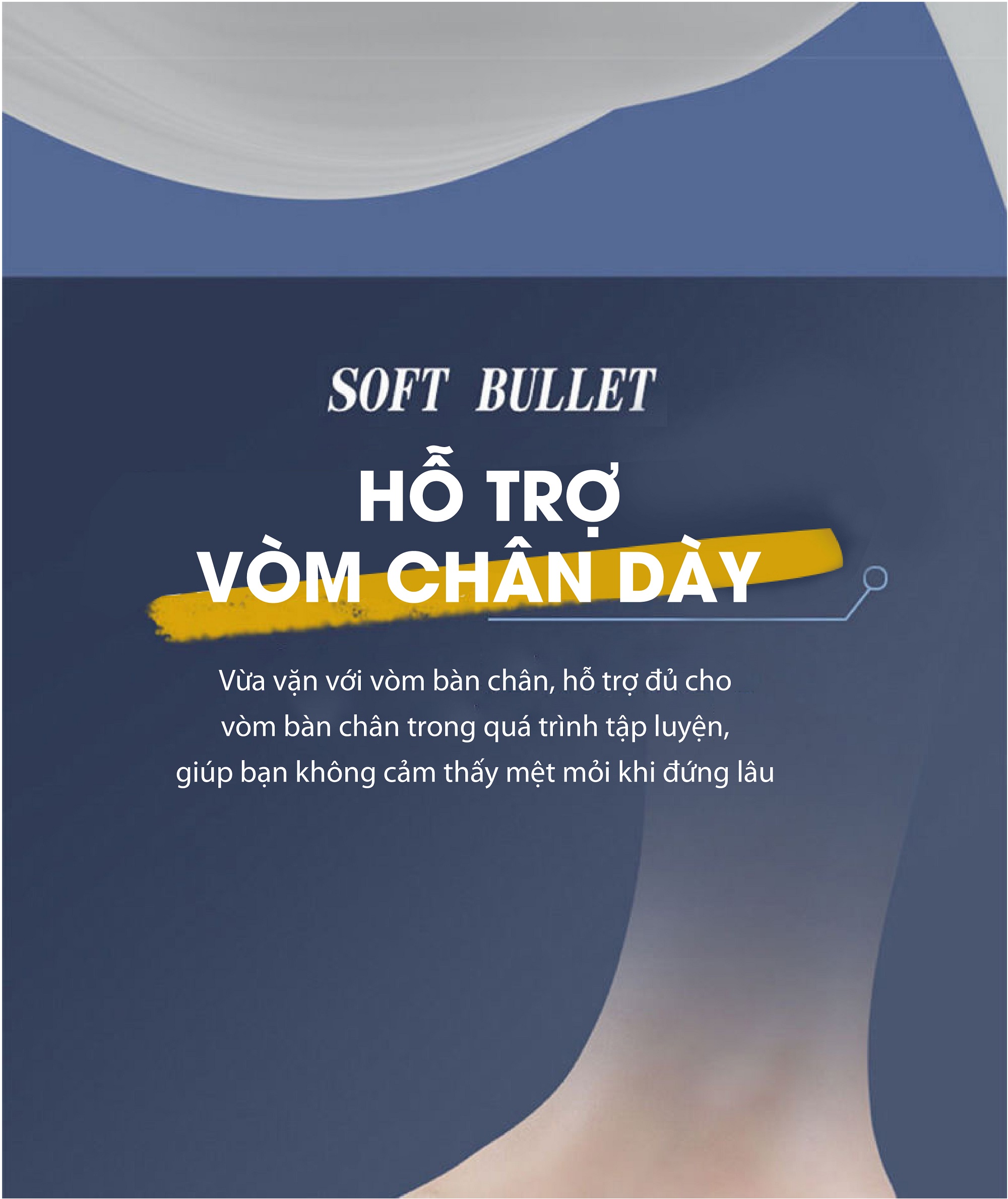 Mô tả Lót Giày Cao Su Non BLUEWIND Đàn Hồi Chống Sốc Cao, Miếng Lót Giày Chống Rộng Thoáng Khí 9312 - 5