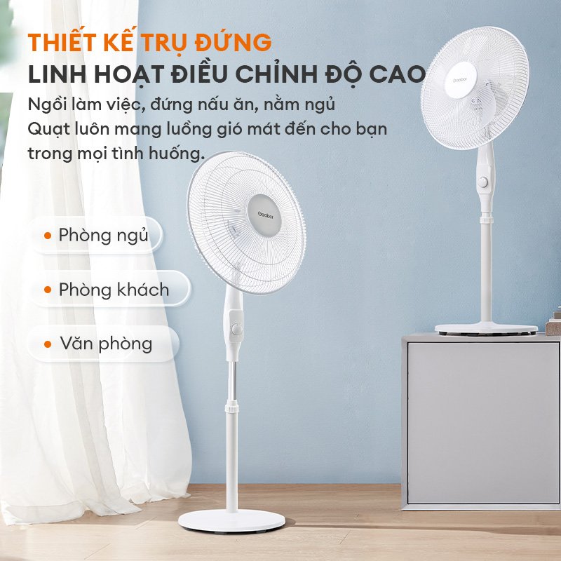 Quạt cây Gaabor FM430M-WH05A bảo hành