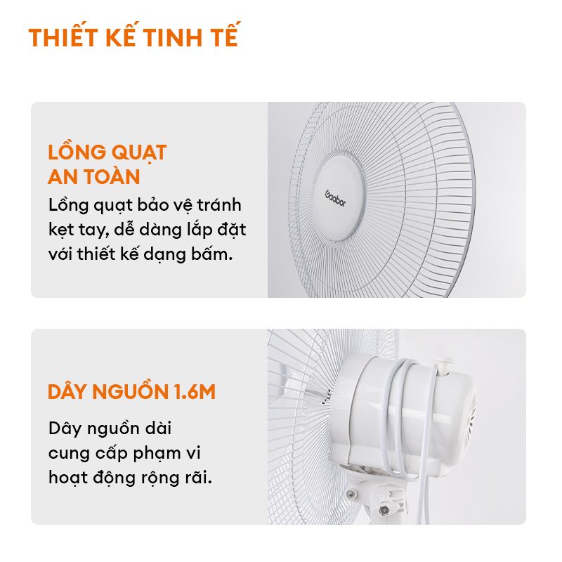 Quạt cây Gaabor FM430M-WH05A chi tiết
