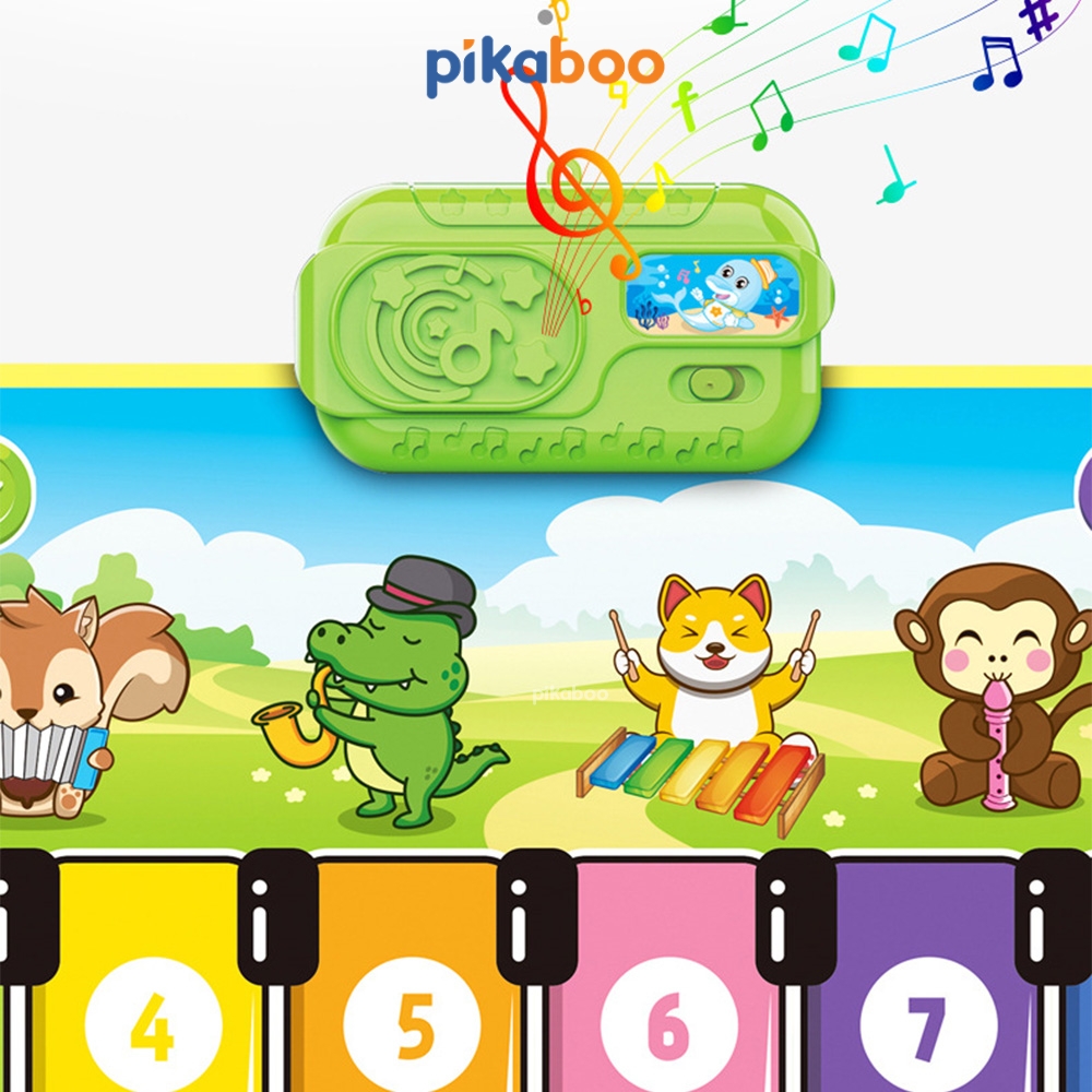 Mô tả Đồ chơi âm nhạc thảm nhạc Piano Pikaboo, bộ sản phẩm giáo dục sớm giúp bé làm quen với âm nhạc - 8