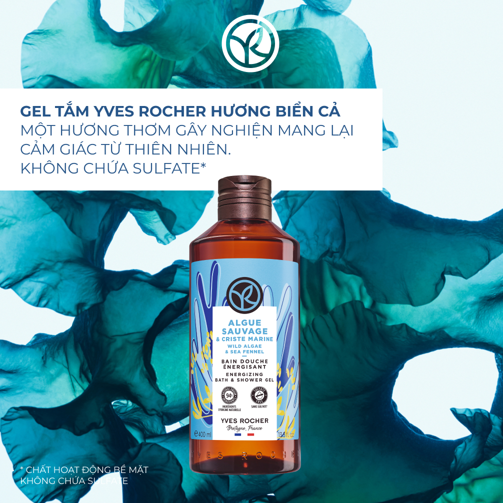Sữa tắm Yves Rocher hương Biển