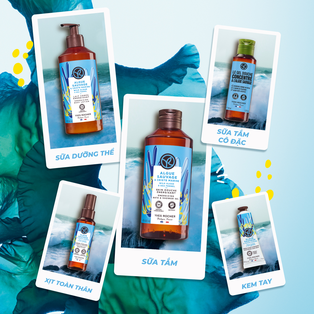 Sữa tắm Yves Rocher hương Biển