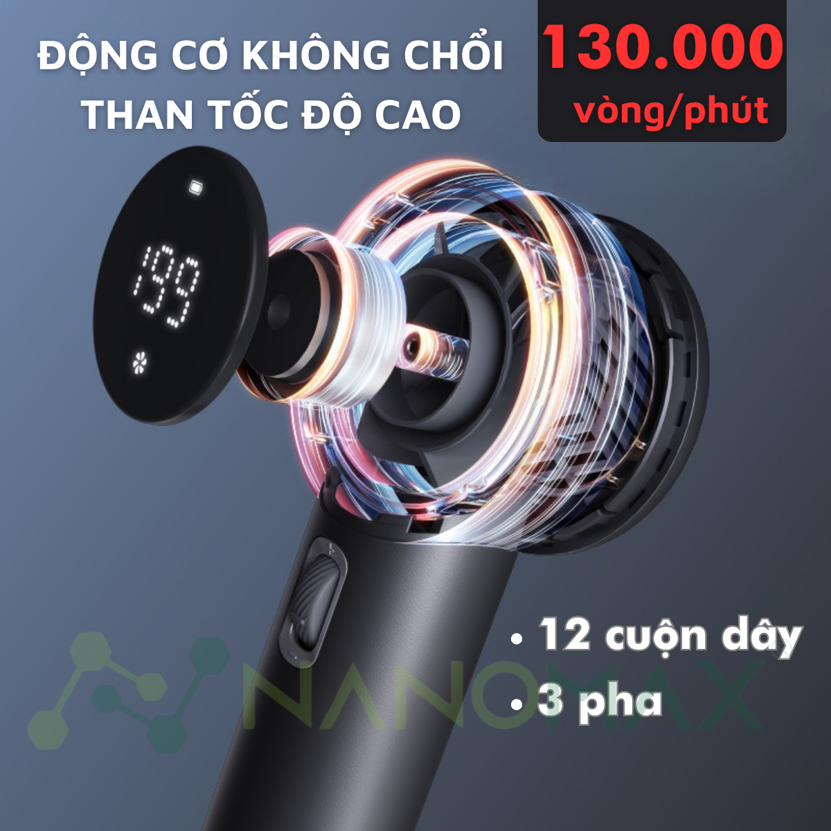 Pin Quạt Nanomax GF02