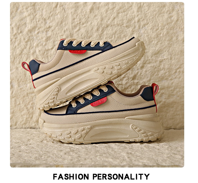 Mô tả Giày Thể Thao Sneaker Nữ MEELY Kiểu Dáng Hàn Quốc Độn Đế 5cm - HY22 - 3