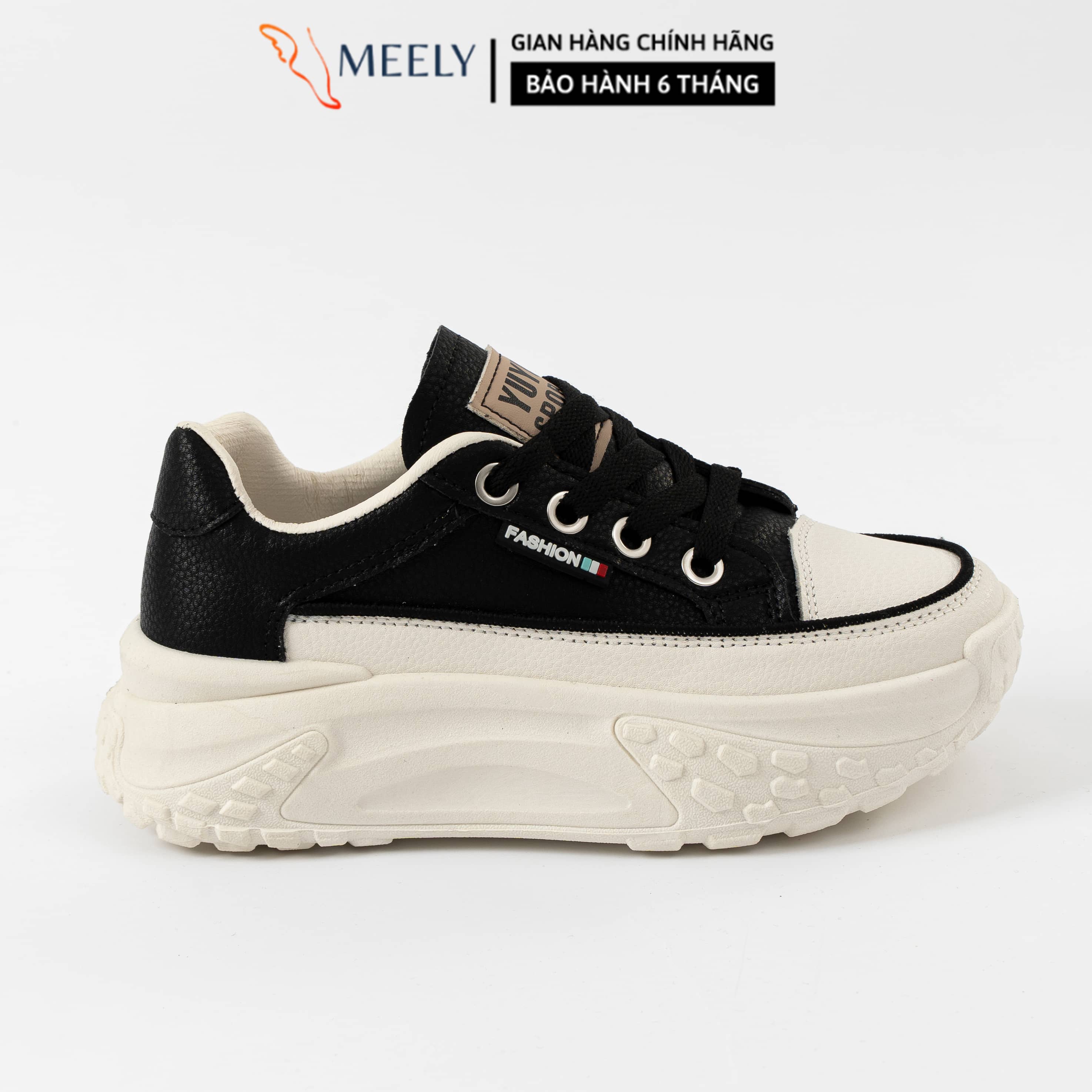 Mô tả Giày Thể Thao Sneaker Nữ MEELY Kiểu Dáng Hàn Quốc Độn Đế 5cm - HY96 - 1
