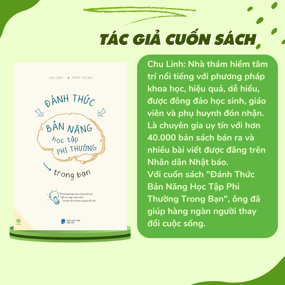 Mô tả Sách - Đánh Thức Bản Năng Học Tập Phi Thường Trong Bạn - YMATE - 3