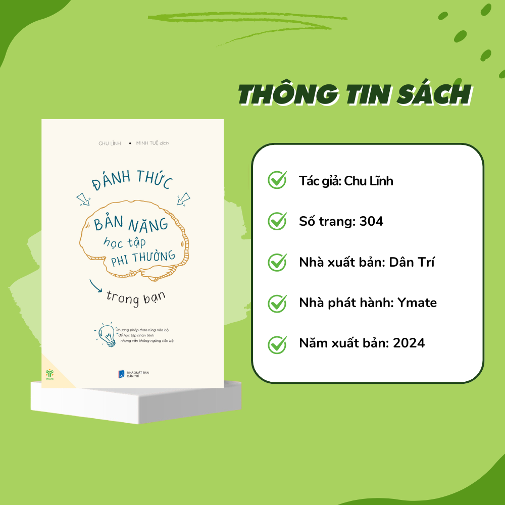 Mô tả Sách - Đánh Thức Bản Năng Học Tập Phi Thường Trong Bạn - YMATE - 4