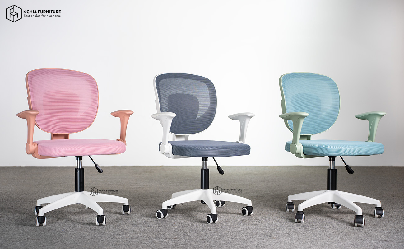 Mô tả Ghế chống gù cho bé Nghia furniture Ergo-Kid 01, thiết kế công thái học, nâng hạ, tay vịn gấp gọn, bảo hành 3 năm - 3