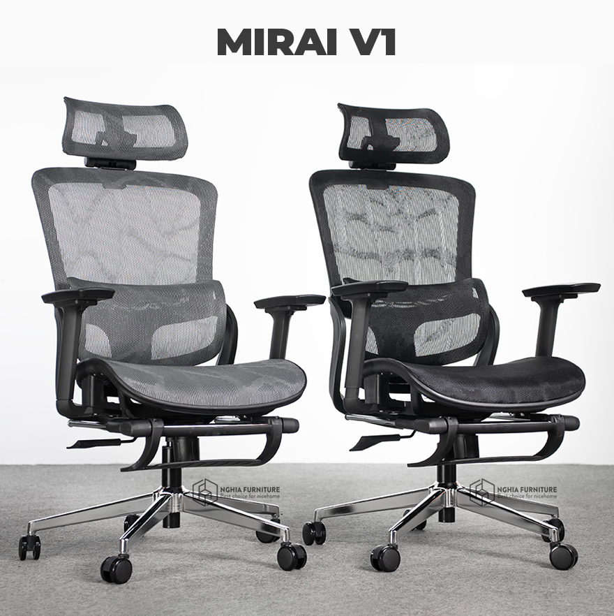 Ghế công thái học Mirai