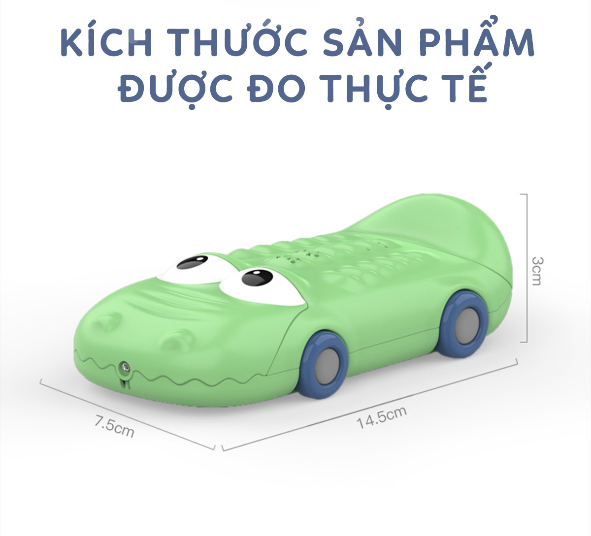 Mô tả Đồ chơi điện thoại thông minh mô hình cà rốt, ô tô cá sấu cho bé cao cấp Pikaboo đa dạng chức năng - 9