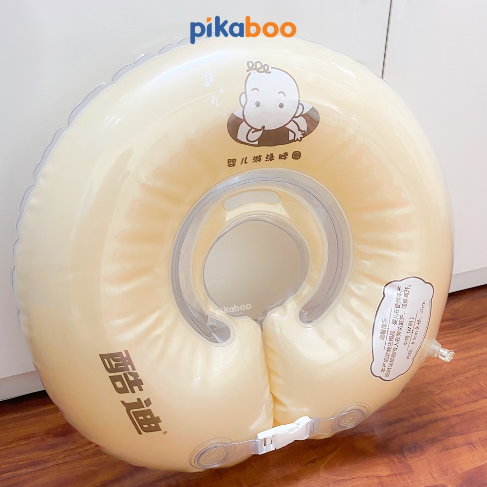 Mô tả Phao cổ cho bé Pikaboo phao đỡ cổ cho bé 4-12 tháng tắm tập bơi vận động thư giãn, cao cấp an toàn - 5