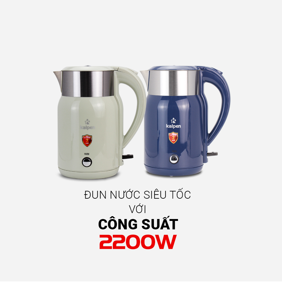 Thiết kế ấm đun Kalpen KK68