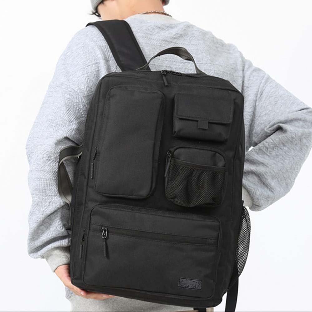 Mô tả Cặp đựng laptop đi học thời trang cao cấp CHENNY 1404 nhiều ngăn sang trọng phong cách Unisex - 5