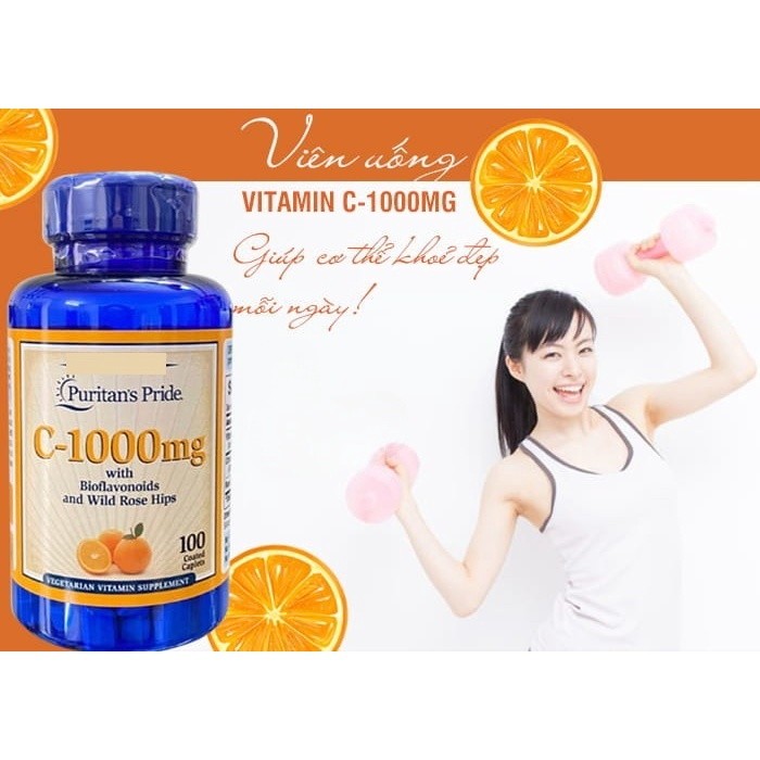 Thành phần và công dụng Vitamin C DHC
