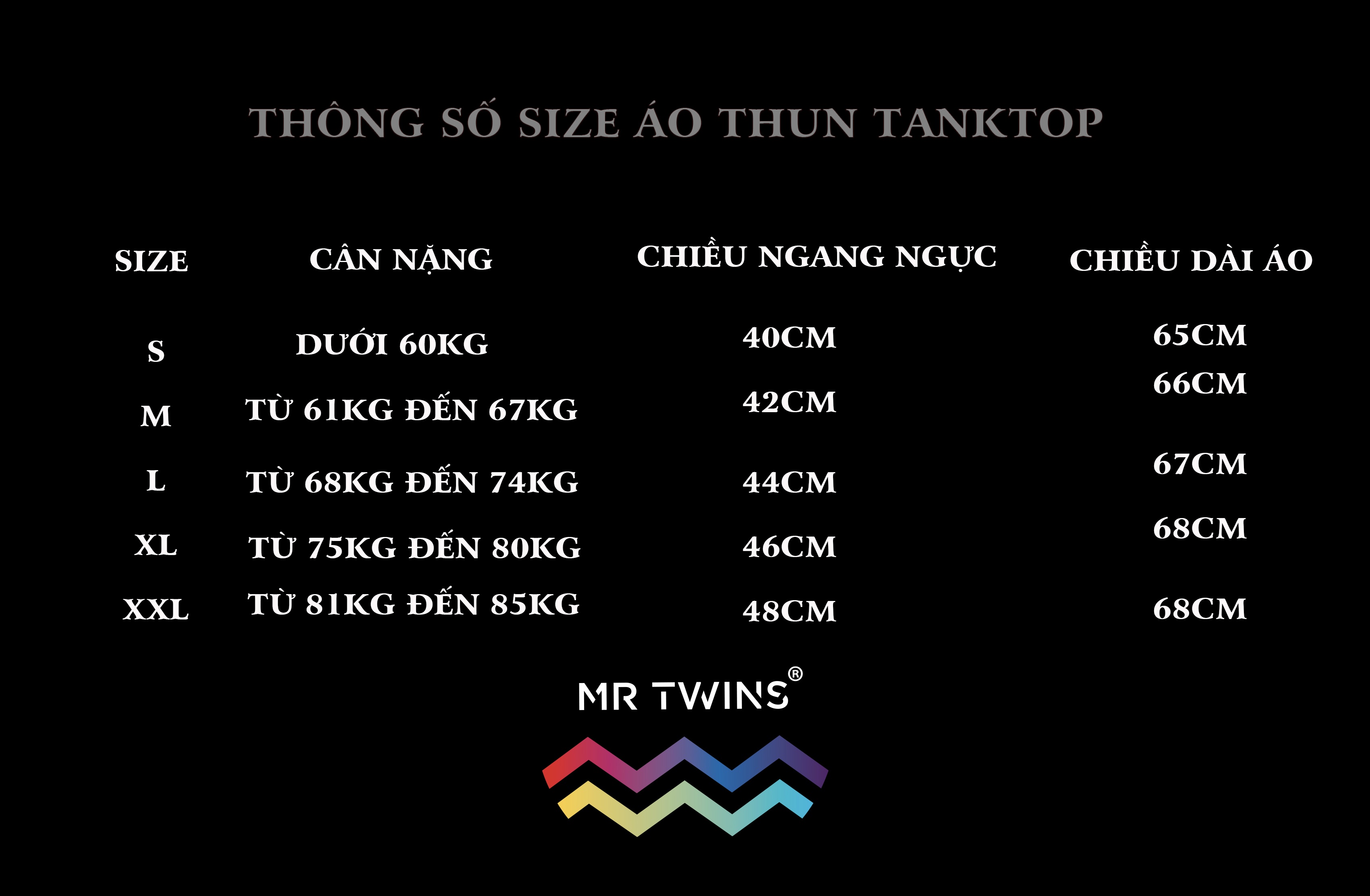 Mô tả Áo Thun Ba Lỗ Tank Top Nam Cổ Tròn SÂU Form Body Nhiều  Màu Vải Cotton Tăm Gân Thương Hiệu Mr Twins - 2