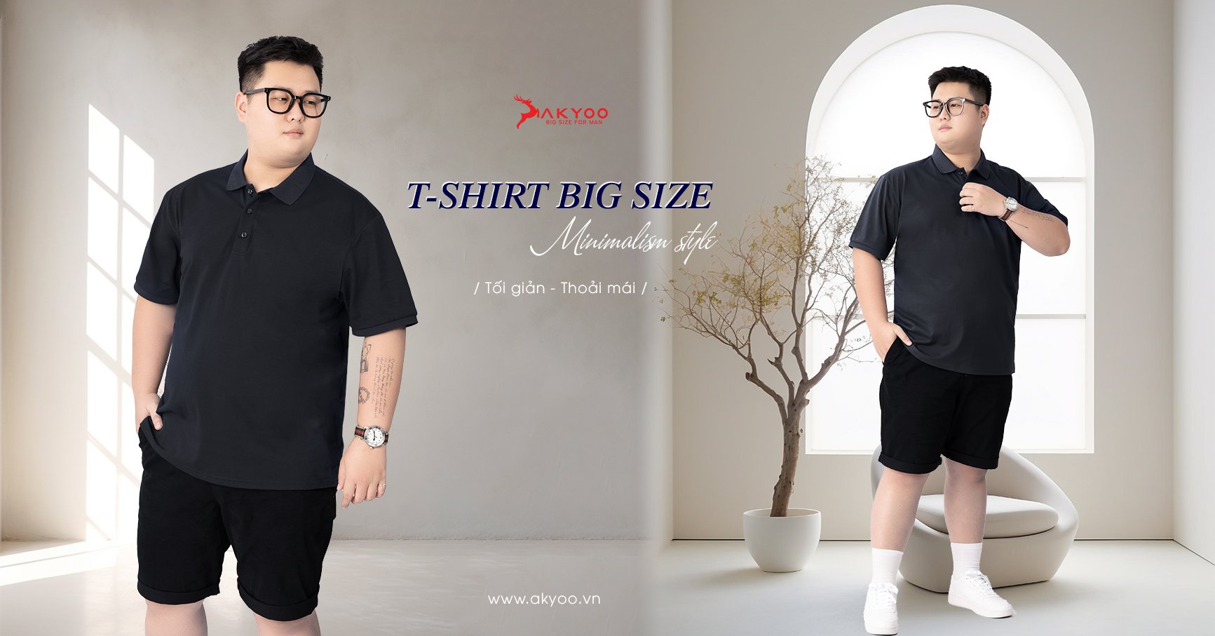 Mô tả Áo Polo Nam Bigsize 80-140KG AKYOO Cao Cấp Cotton Co Giãn, Thâm Hút Mồ Hôi, Áo Polo Bigsize- PL DEN SP-PL THAN SP - 1