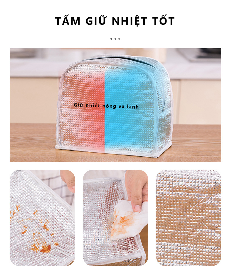 Mô tả Túi Đựng Hộp Cơm Văn Phòng Chống Thấm Thiết Kế Đẹp Mắt YESURE K2T1 - Hàng Chính Hãng YESURE - 2