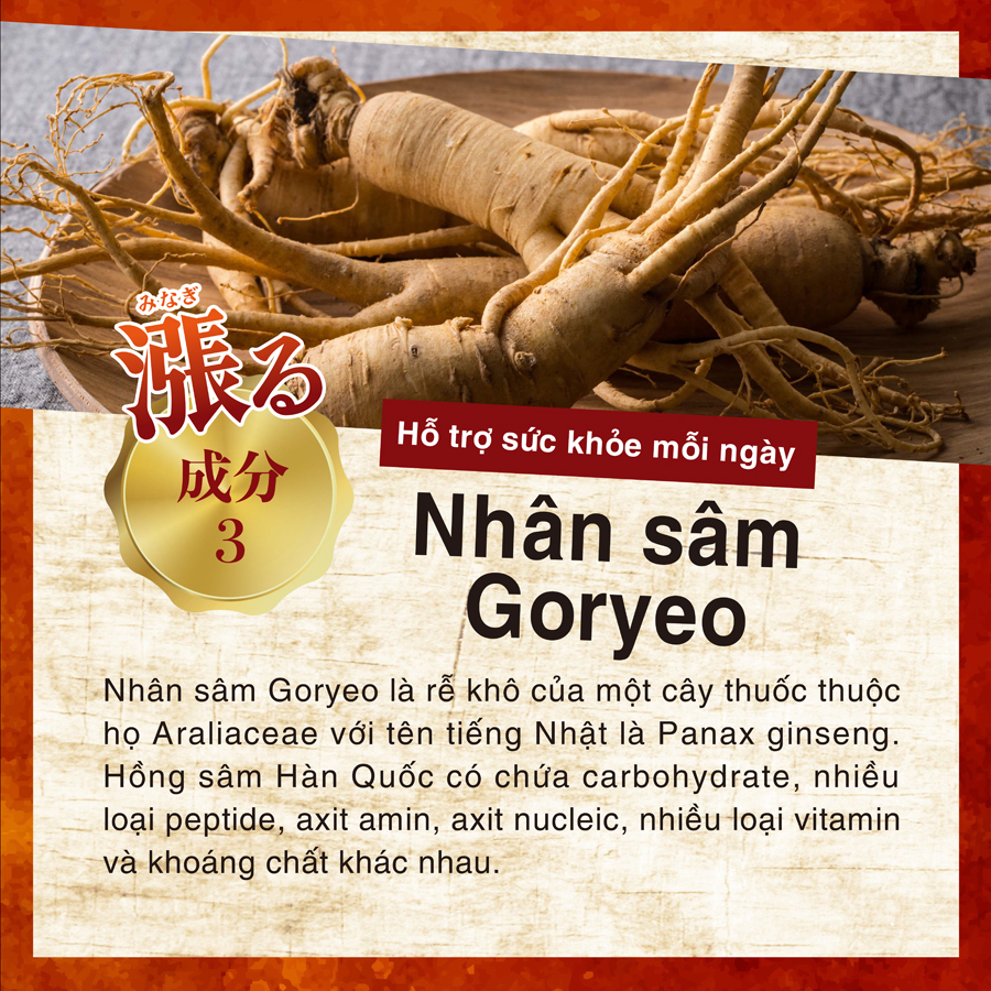 Mô tả Combo Viên Uống Bổ Gan Giảm Mệt Mỏi Kanzo Ukon, Tăng Cường Sinh Lý, Sức Khỏe Nam Supo Maca Genki Fami Nhật Bản - 10