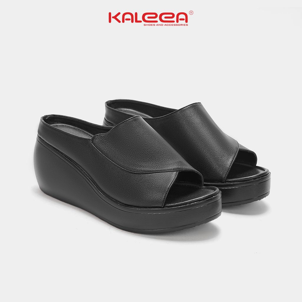 Mô tả Kaleea - Dép Cao Gót Nữ Đế Xuồng Cao 6p Chất Da Mềm, Đi Nhẹ Êm Chân - MO633 - 4