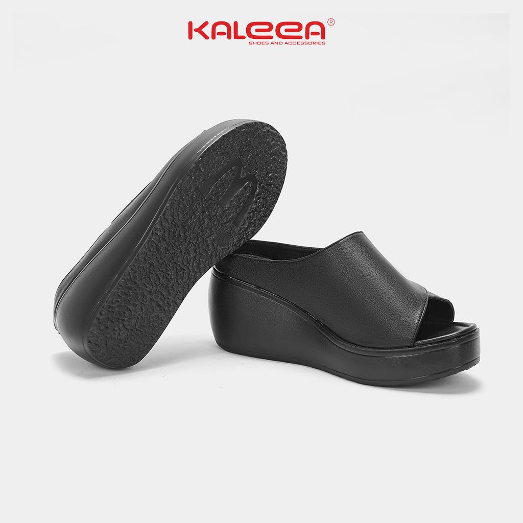 Mô tả Kaleea - Dép Cao Gót Nữ Đế Xuồng Cao 6p Chất Da Mềm, Đi Nhẹ Êm Chân - MO633 - 5