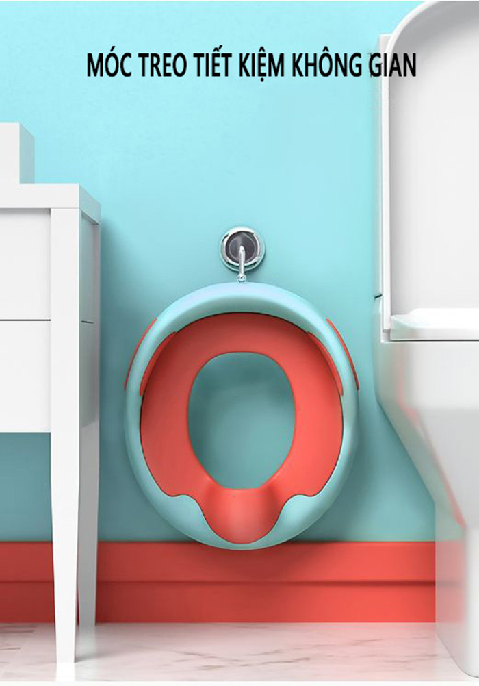 Mô tả Bệ Thu Nhỏ Bồn Cầu Cho Bé Đệm Lót Êm Ái Yesure - 3