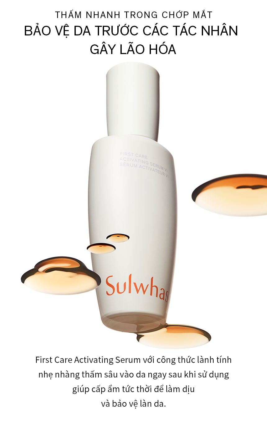 Mô tả Tinh Chất Dưỡng Đầu Tiên Kích Hoạt Căng Mướt Sulwhasoo First Care Activating Serum 30ml - 5
