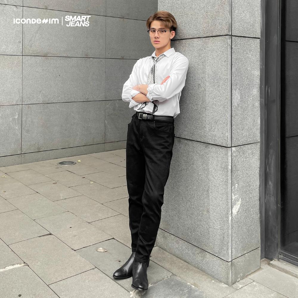Mô tả Quần jeans nam cao cấp ICONDENIM, quần bò smart fit tôn dáng , siêu co giãn 4 chiều, SMARTJEANS - 2