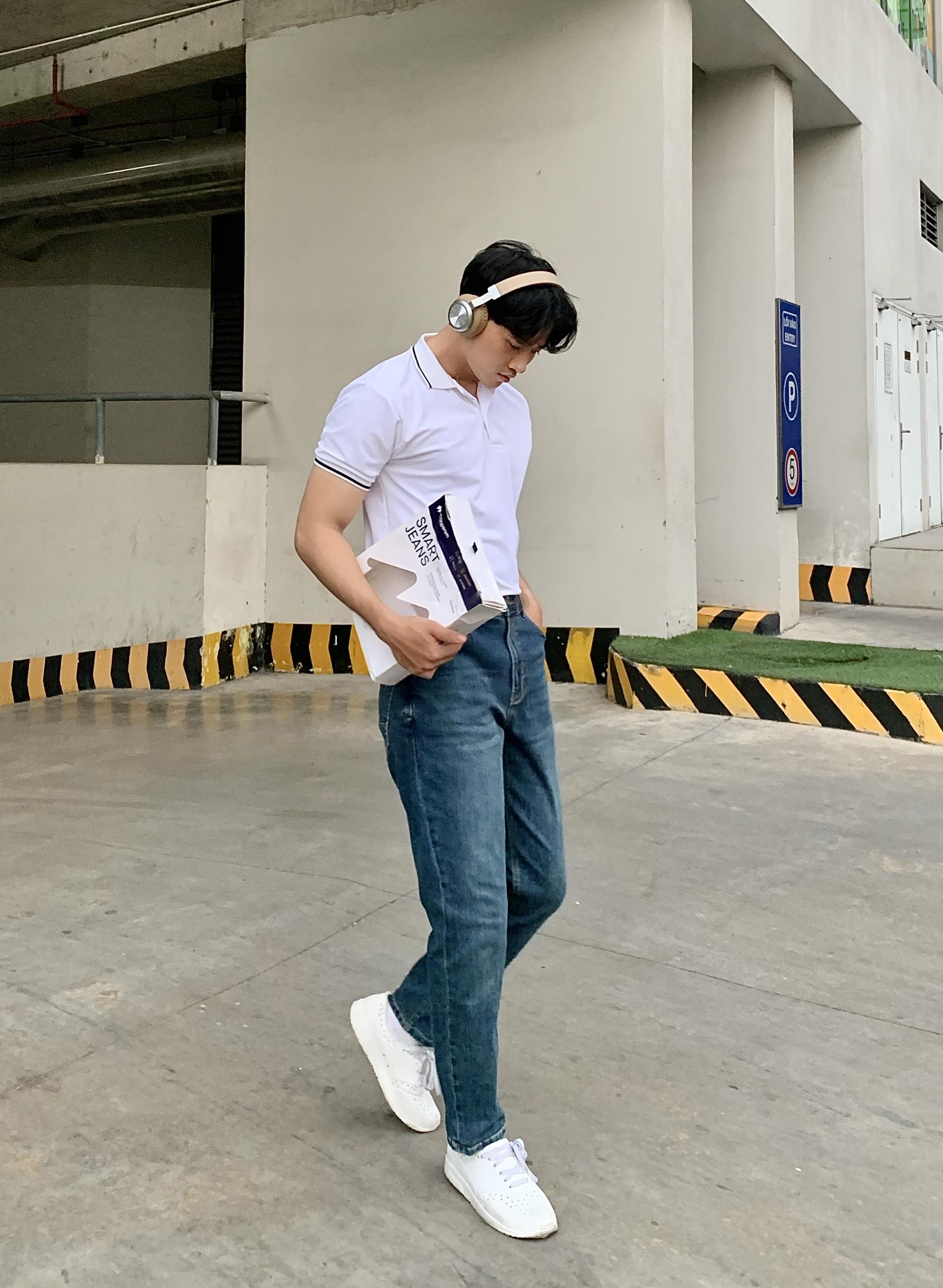 Mô tả Quần jeans nam cao cấp ICONDENIM, quần bò smart fit tôn dáng , siêu co giãn 4 chiều, SMARTJEANS - 3