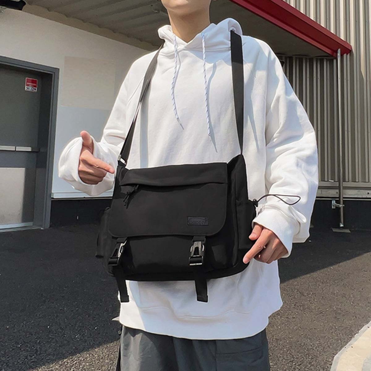 Mô tả Cặp đi học thời trang cao cấp phong cách Unisex CHENNY CN1504 nhiều ngăn tiện lợi - 5