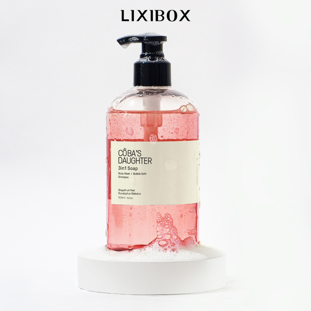 Mô tả Gel Tắm Gội, Tắm Bồn CoBa's Daughter Bodywash, Shampoo and Bubble Bath 3in1 500ml - 3 hương thơm - 1
