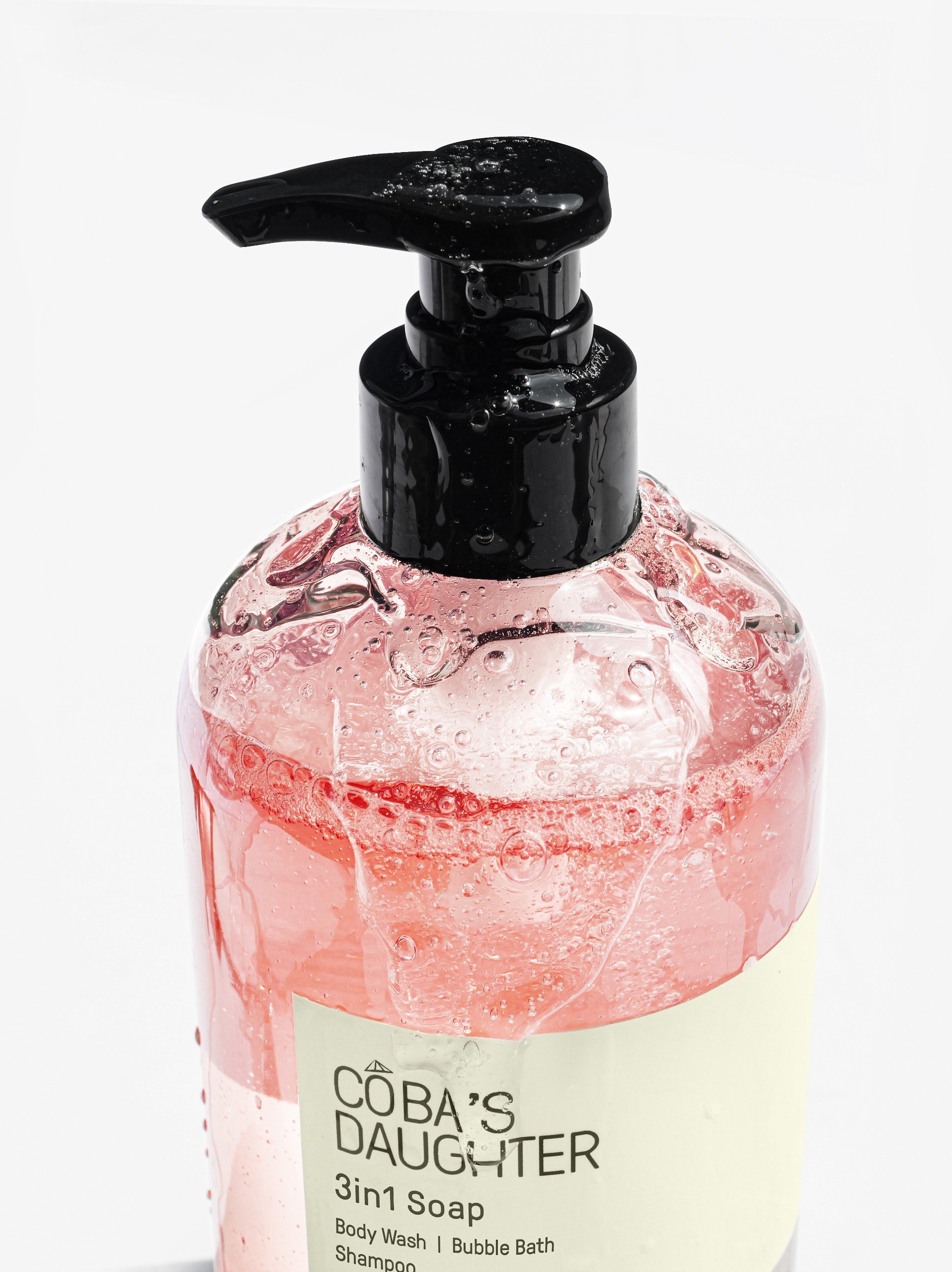 Mô tả Gel Tắm Gội, Tắm Bồn CoBa's Daughter Bodywash, Shampoo and Bubble Bath 3in1 500ml - 3 hương thơm - 4