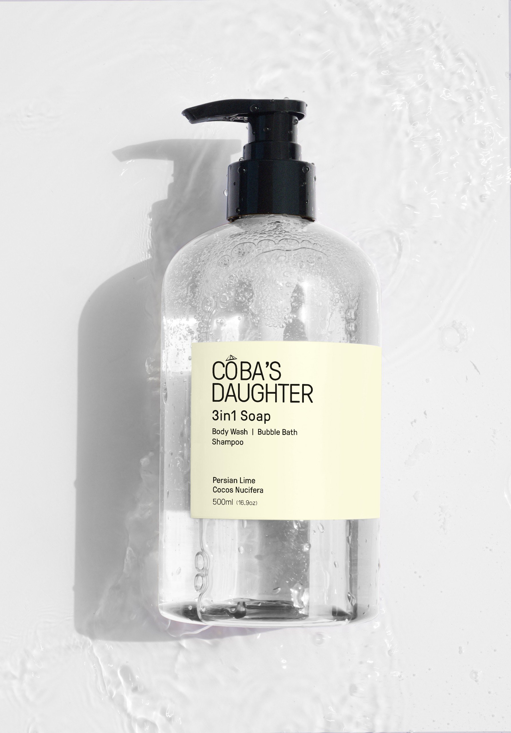Mô tả Gel Tắm Gội, Tắm Bồn CoBa's Daughter Bodywash, Shampoo and Bubble Bath 3in1 500ml - 3 hương thơm - 3