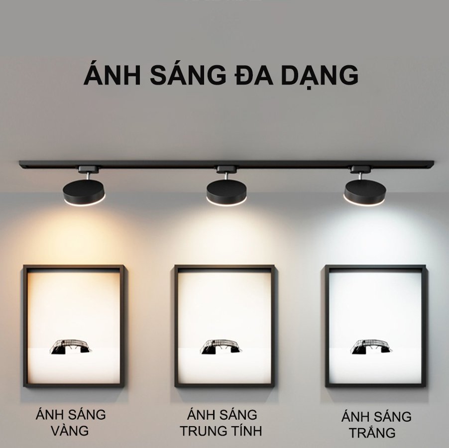 Mô tả Đèn Rọi - Đèn Rọi Ray Tản Sáng Rộng (12W-18W-24W) Energy Green Lighting - DCB-6024 - Trang Trí Shop - Phòng Khách - 3
