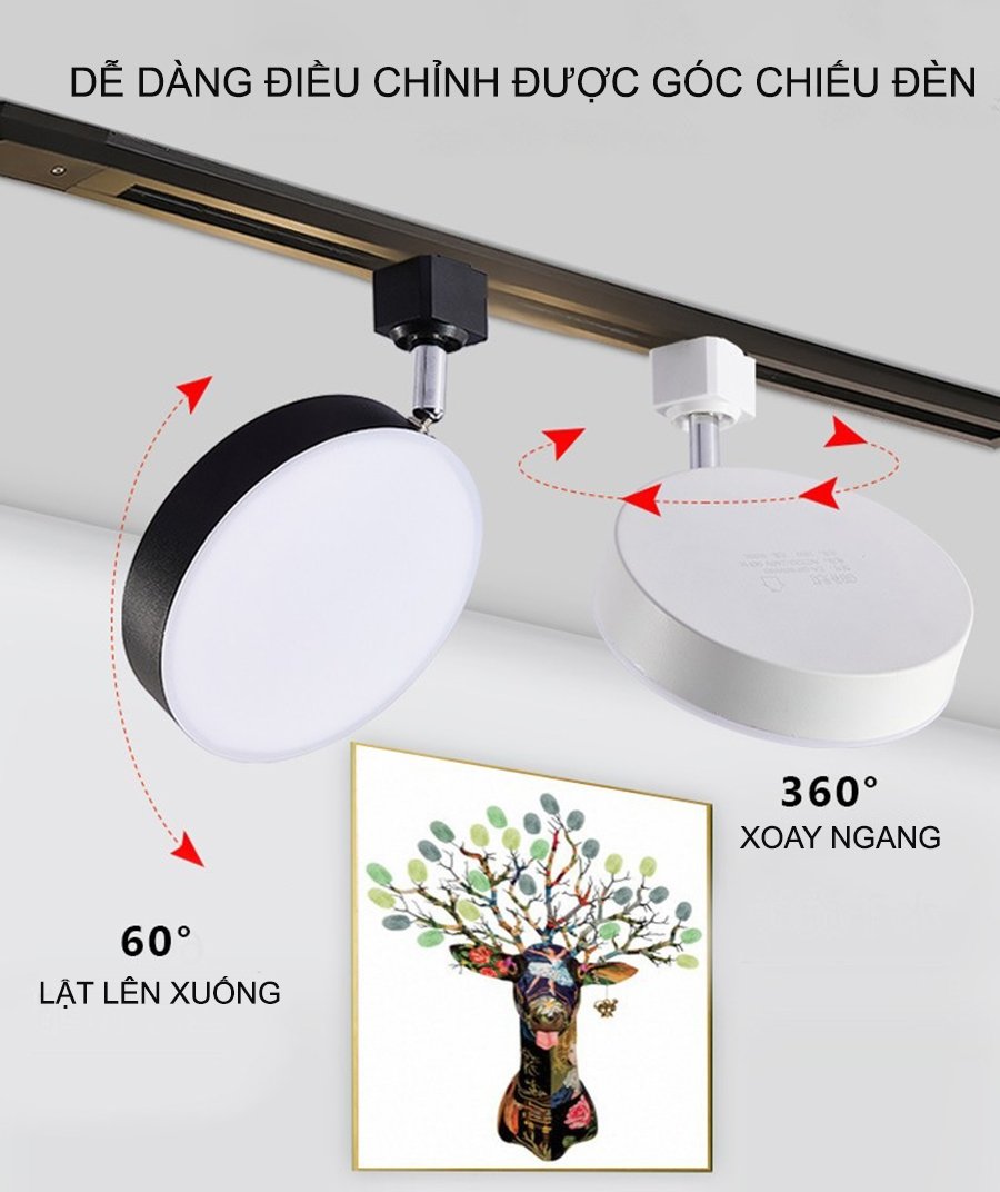 Mô tả Đèn Rọi - Đèn Rọi Ray Tản Sáng Rộng (12W-18W-24W) Energy Green Lighting - DCB-6024 - Trang Trí Shop - Phòng Khách - 5