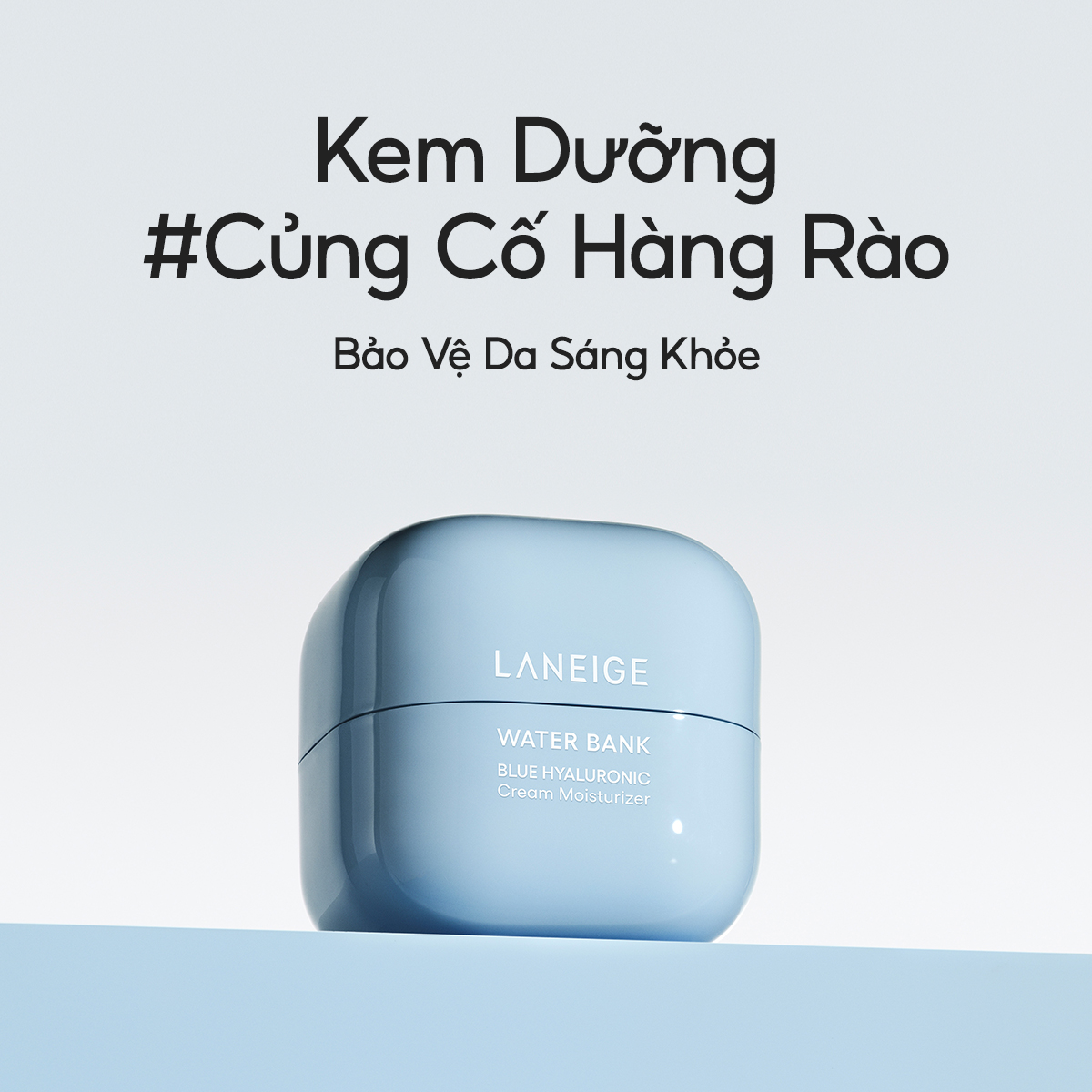 Mô tả Kem Dưỡng Ẩm Laneige Water Bank Blue Hyaluronic Moisture Cream 50ml (Da Khô Và Xỉn Màu) - 1