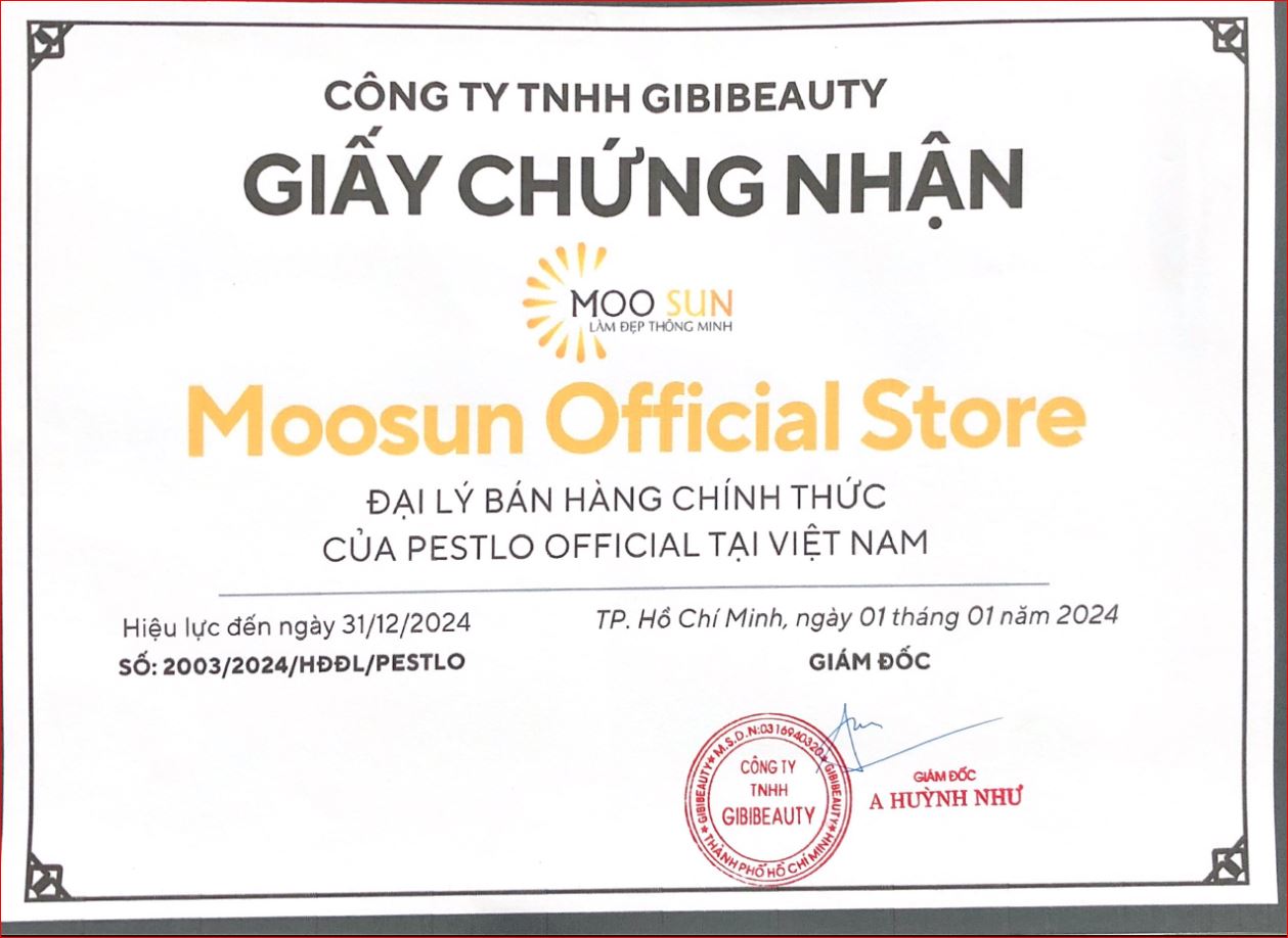 Mô tả Kem chống nắng PESTLO Safe Recipe Sun Essence SPF50 PA++++ 15ml - 1