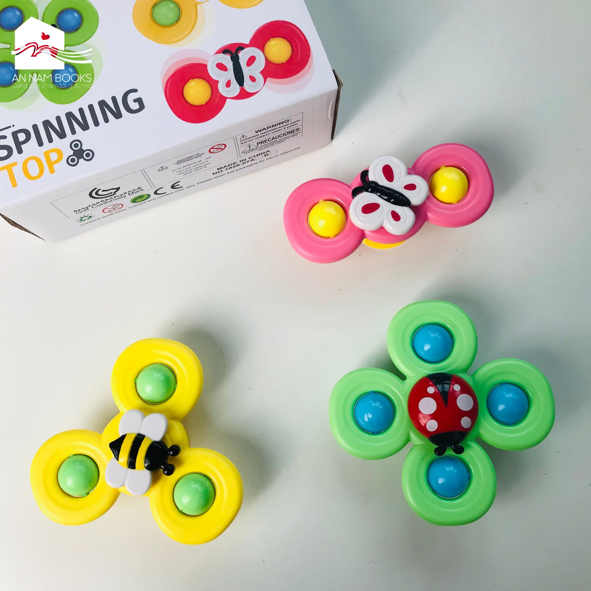 Mô tả Đồ chơi - Con quay Spinner dễ thương (3 phân loại) - 1