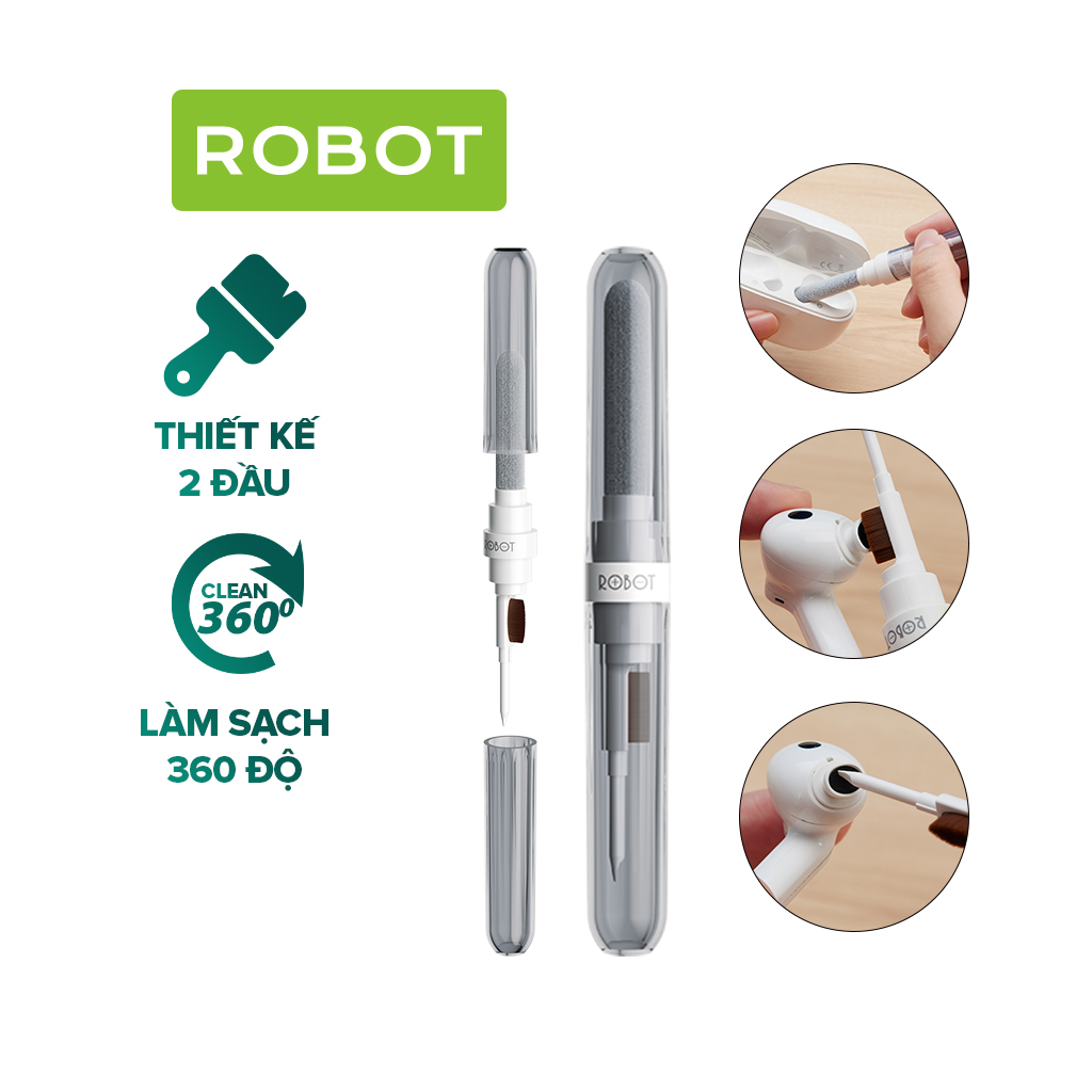 Mô tả Bút Vệ Sinh Tai Nghe, Điện Thoại, Máy Tính Bảng, Tai Nghe Bluetooth Đa Năng VIVAN RMC10 - 7