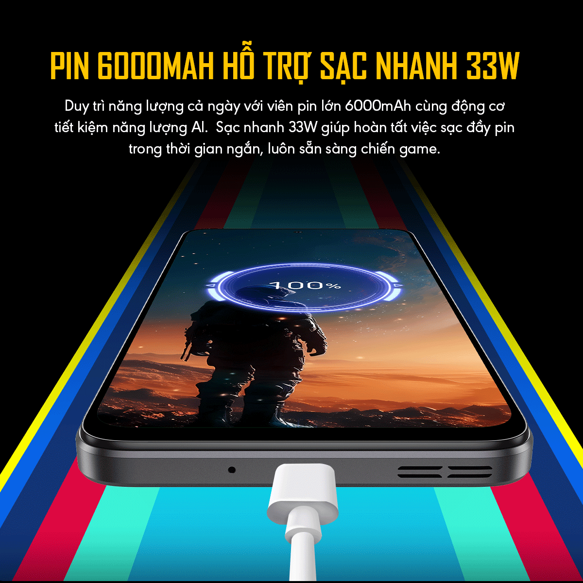 Pin khủng 6000mAh Nubia Neo 2