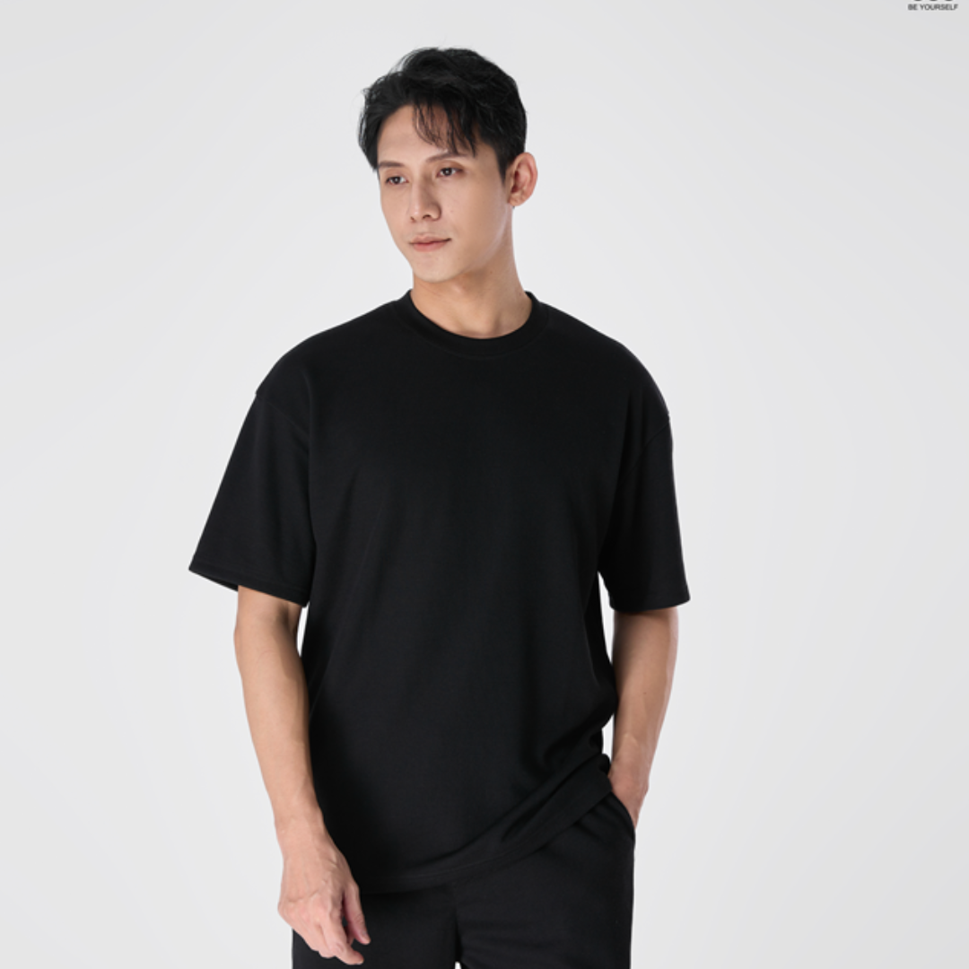 Mô tả Áo thun Unisex ngắn tay 360 Boutique phông nam nữ basic tee form rộng 5 màu thoáng mát - APTOL503 - 4