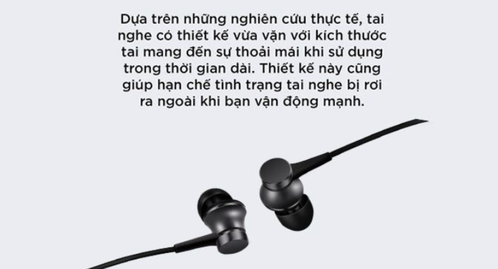 Mô tả Tai Nghe Xiaomi Mi Basic Nghe Nhạc, Chơi Game, Gọi Điện, Thu âm Jack 3.5mm - Bảo Hành 6 Tháng - 1