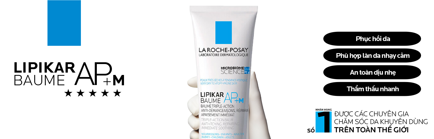 Mô tả Kem dưỡng hỗ trợ làm dịu da, dành cho da khô, da ngứa La Roche-Posay Lipikar Baume AP+M 75ml - 6