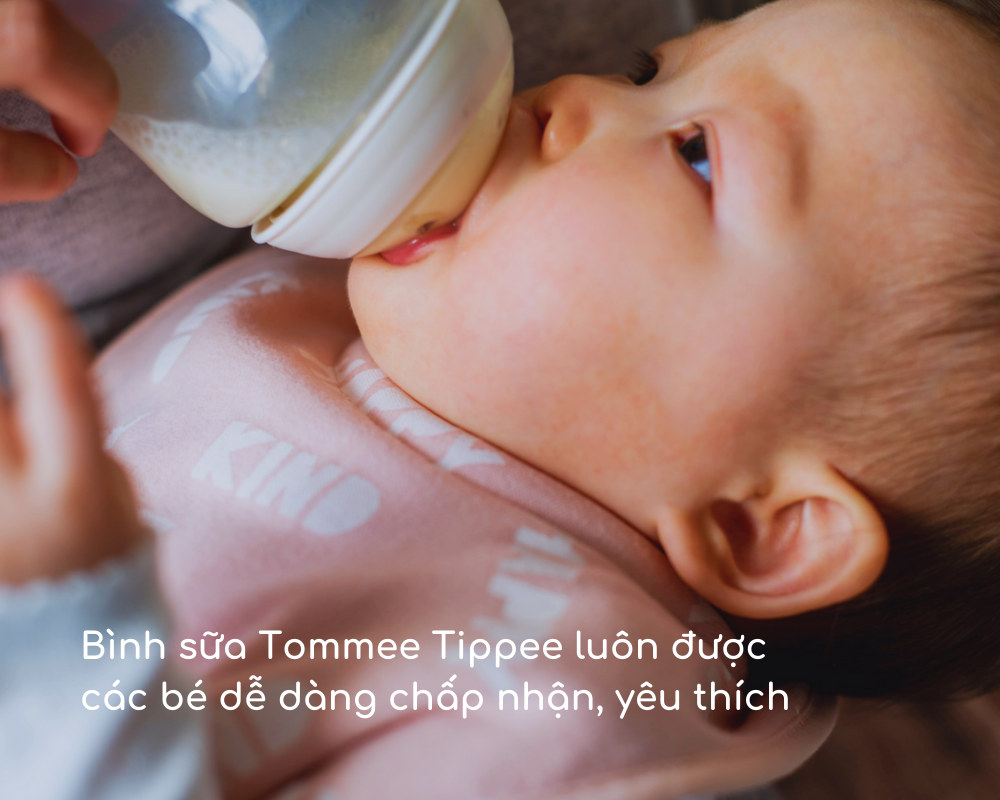 Mô tả Bình Sữa PP Ty Siêu Mềm Tự Nhiên Tommee Tippee Natural Start 260ml, Núm Ty Của Bình 3-6 Tháng - Hoạ Tiết - 6