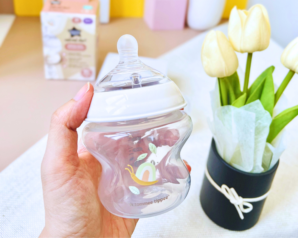 Mô tả Bình Sữa PP Ty Siêu Mềm Tự Nhiên Tommee Tippee Natural Start 150ml, Núm Ty Của Bình 0-3 Tháng - Hoạ Tiết - 5
