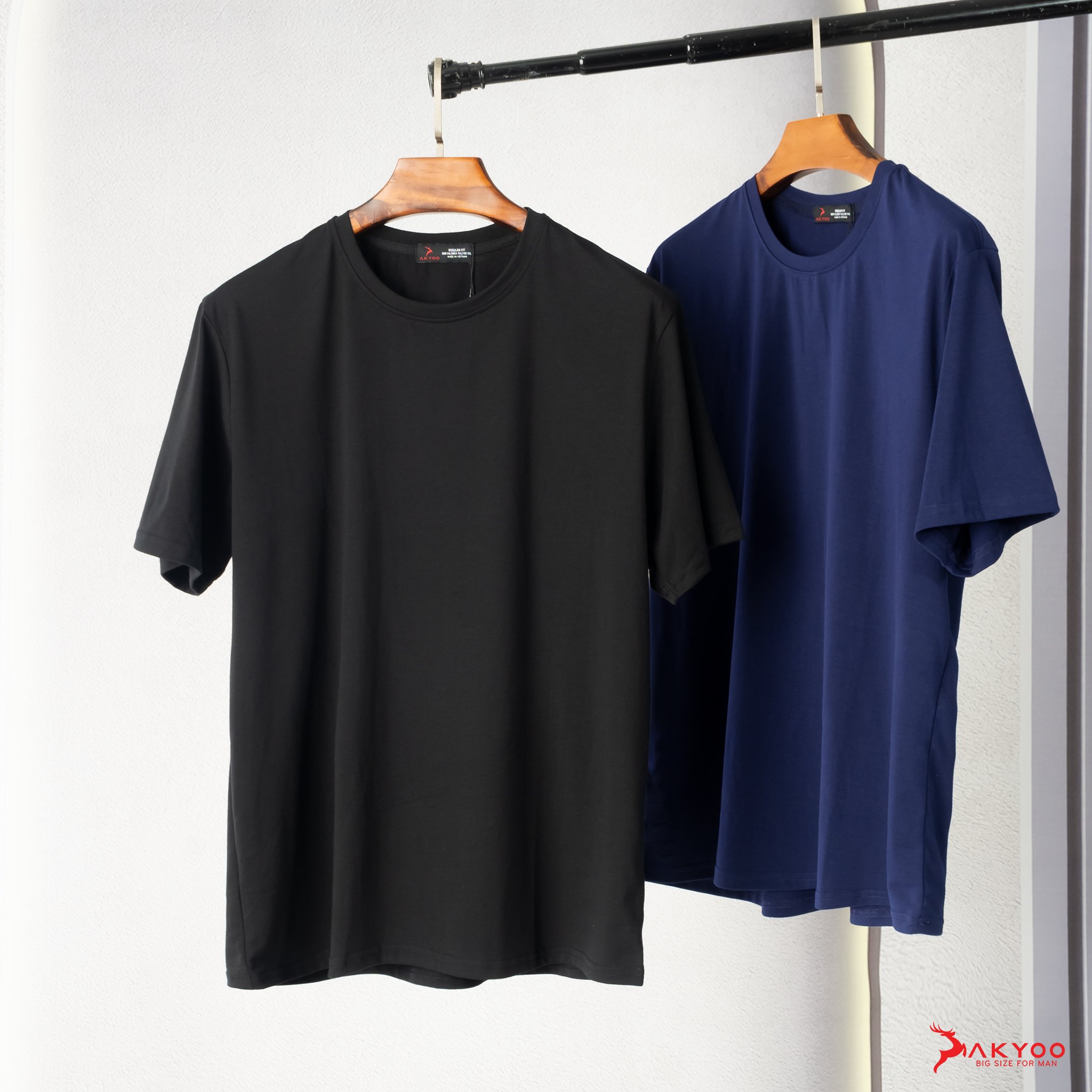 Mô tả Áo Thun Nam Bigsize 80-140kg AKYOO Cao Cấp, Chất Liệu Cotton Co Giãn, Thoáng Mát- AT DEN SP-AT THAN SP-AT CHIM-THAN - 7