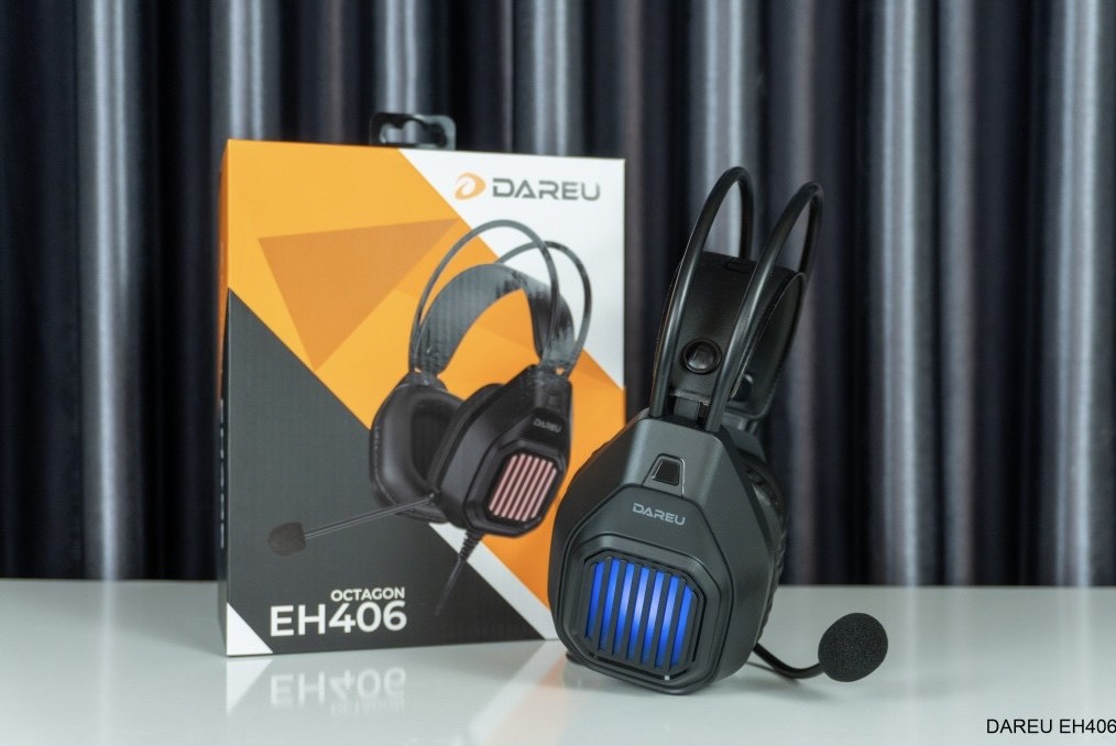 Mô tả Tai nghe Dareu EH406 7.1 Gaming headphone - 1