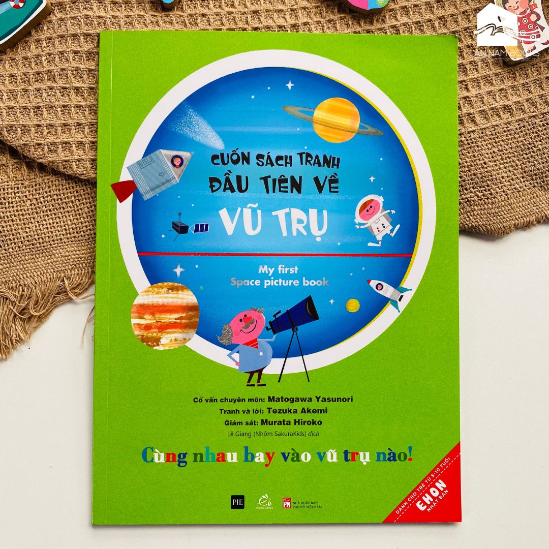 Mô tả Sách cho bé 3-6 tuổi - Cuốn sách tranh đầu tiên về Vũ trụ - 1