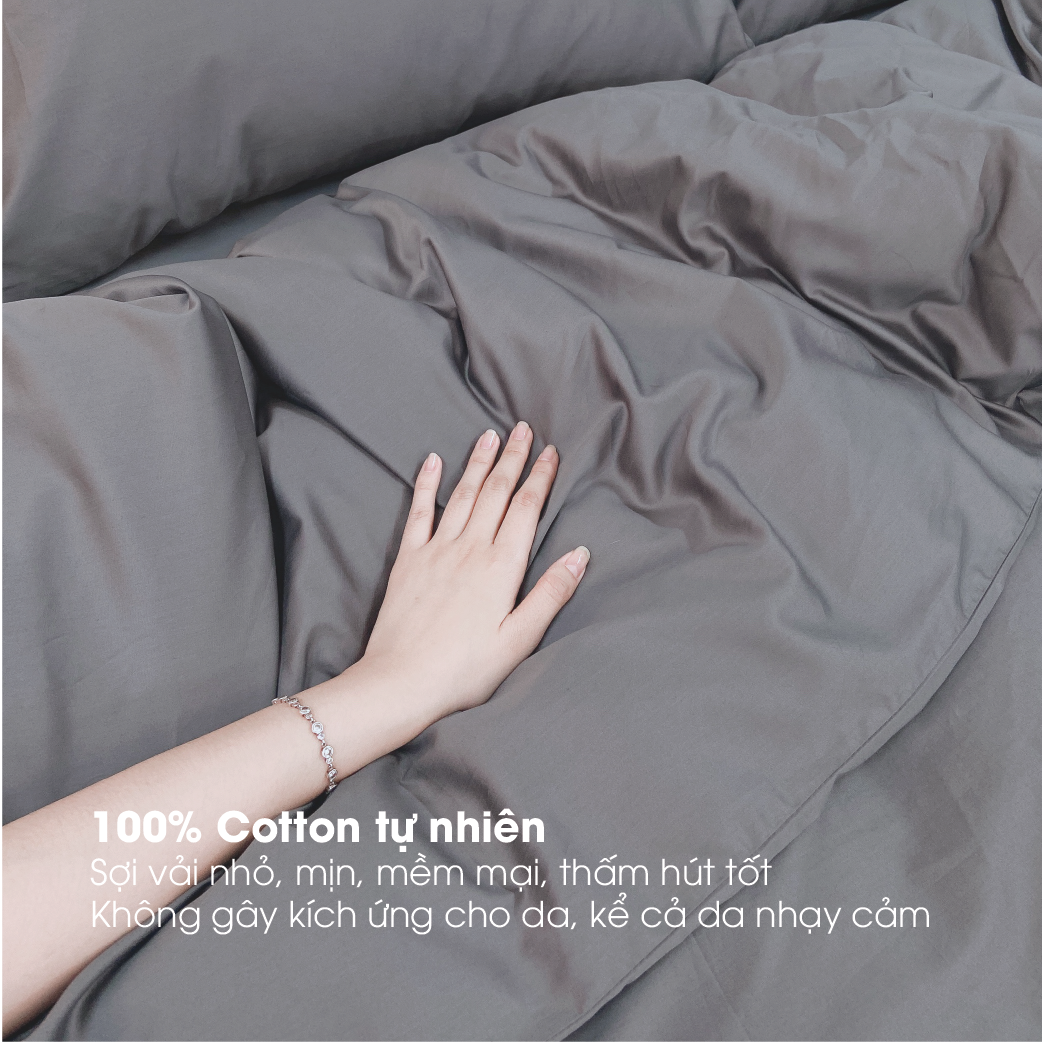 Mô tả Vỏ gối ôm Changmi Bedding 100% Cotton Sateen tự nhiên - 40 x 110 cm (1 chiếc) - 1